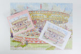 The Cat Carousel 1000 Piece Jigsaw Puzzle by Claire Fletcher – Fairground Cat Artwork, 66 x 50cm