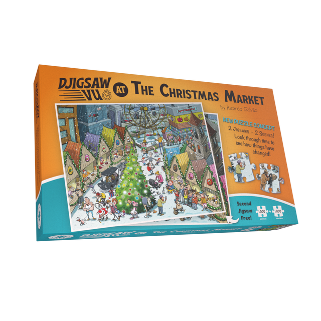 Djigsaw Vu Christmas market jigsaw puzzles
