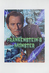 Horror Line Frankenstein's Monster 1000 Piece Jigsaw Puzzle – Classic Horror Movie Puzzle, 66 x 50cm
