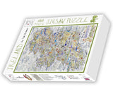 Tim Bulmer Ireland Map 1000 Piece Jigsaw Puzzle – Detailed Illustrated Map, 66 x 50cm