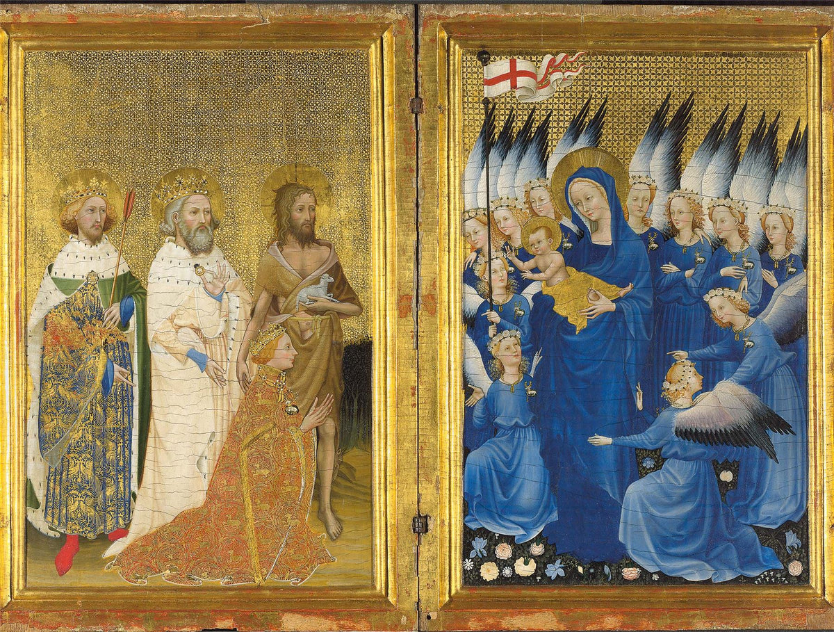 National Gallery The Wilton Diptych 1000 Piece Jigsaw Puzzle – Richard II Presented to the Virgin and Child