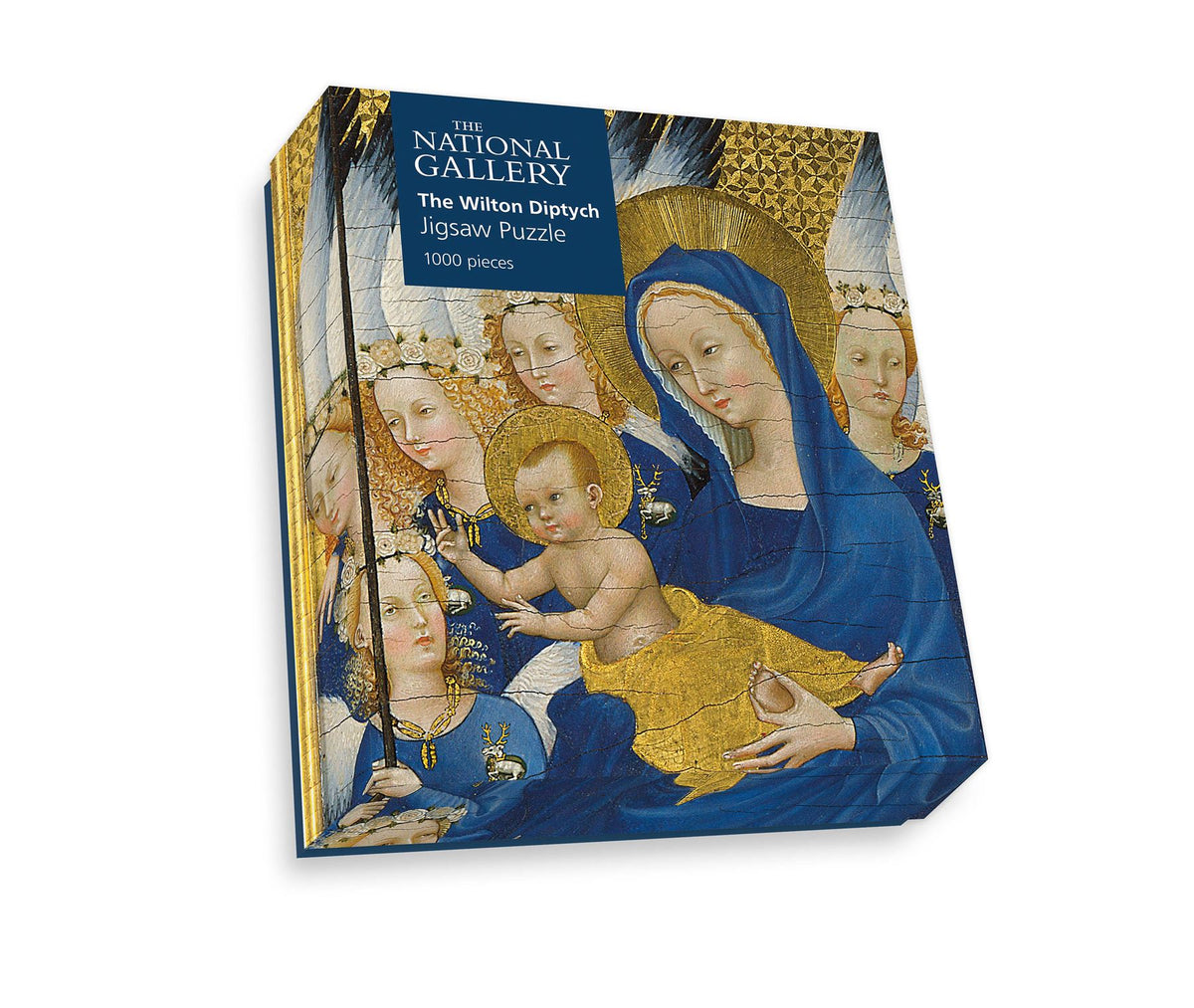 National Gallery The Wilton Diptych 1000 Piece Jigsaw Puzzle – Richard II Presented to the Virgin and Child