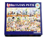 Mike Jupp I Love Pets 1000 Piece Jigsaw Puzzle – Funny Pet Show Scene