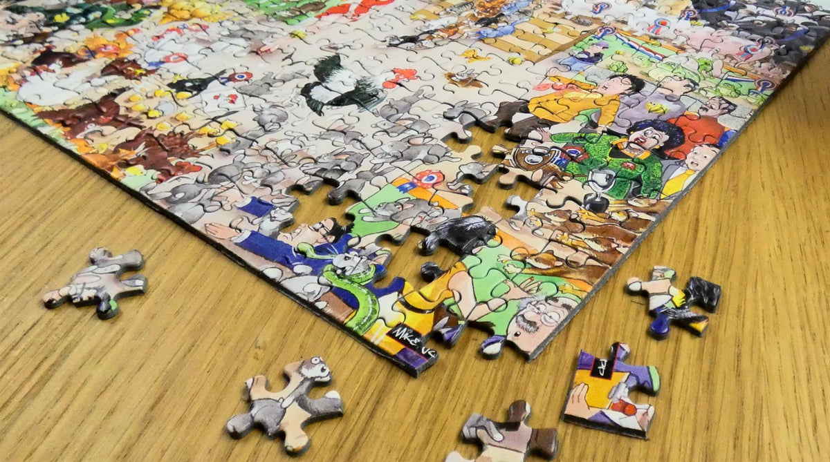 Mike Jupp I Love Pets 1000 Piece Jigsaw Puzzle – Funny Pet Show Scene
