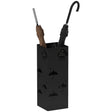 HOMCOM black decorative umbrella stand
