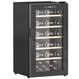 HOMCOM 41 bottle freestanding wine cooler fridge