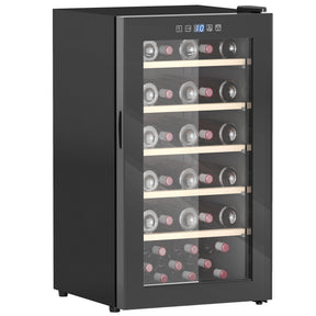 HOMCOM 41 bottle freestanding wine cooler fridge