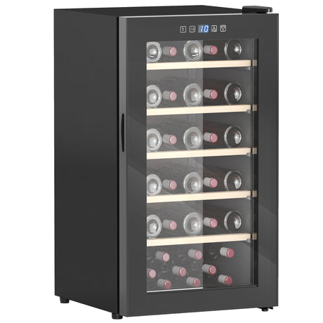 HOMCOM 41 bottle freestanding wine cooler fridge