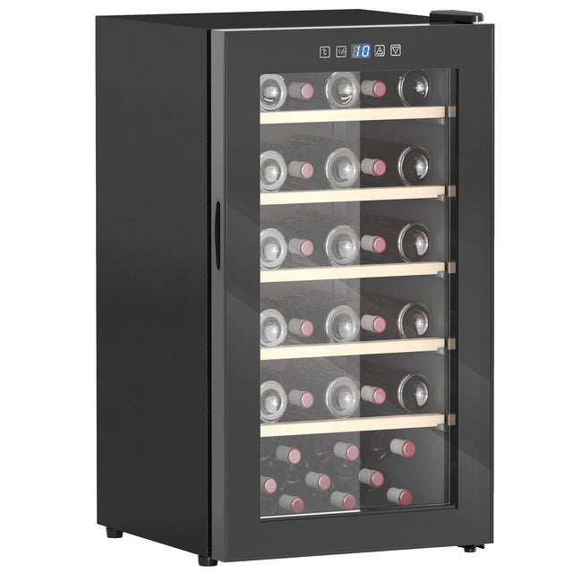 HOMCOM 41 bottle freestanding wine cooler fridge