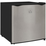 HOMCOM 35L Tabletop Freezer with Adjustable Temperature, Wire Shelf & Reversible Door – Compact, Silver