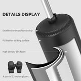 HOMCOM Freestanding Boxing Punch Bag Stand with Rotating Flexible Arm, Speed Ball & Fillable Base, Black