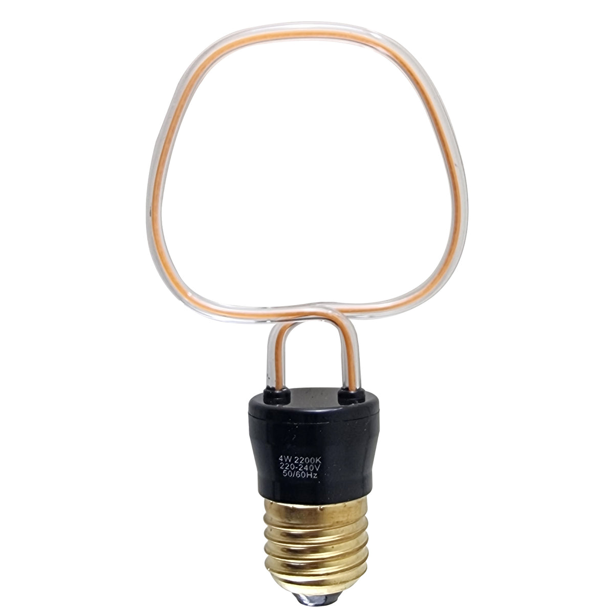 Ledsone 3 Pack 4W Retro LED Filament Bulbs, E27 – Soft Curly Filament Industrial Decorative Lighting