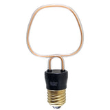 Ledsone 3 Pack 4W Retro LED Filament Bulbs, E27 – Soft Curly Filament Industrial Decorative Lighting