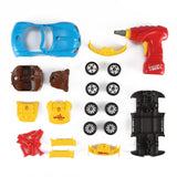 SOKA Take Apart Racing Car STEM Kit with Drill, Lights and Engine Sounds – Construction Toy for Kids