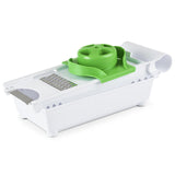 VINSANI 6-in-1 Grater & Slicer with Interchangeable Blades – Julienne, Wavy & Coarse Grating