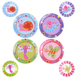 SOKA Tea Set for Boys and Girls – Role Play Tea Party Toy with Colourful Illustrations (Bugs Design)