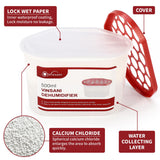Vinsani 5 Pack Dehumidifier with Hydrophilic Crystals – Moisture, Damp and Condensation Absorber