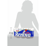 Renova Duplex Maxi Absorption 2-Ply Kitchen Towel with Hydro Flow Technology, 40 Sheets per Roll, Pack of 4