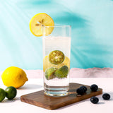 VINSANI Highball Glasses – Tall Long Drink Tumblers for Gin & Tonics, Cocktails, Water & Juice