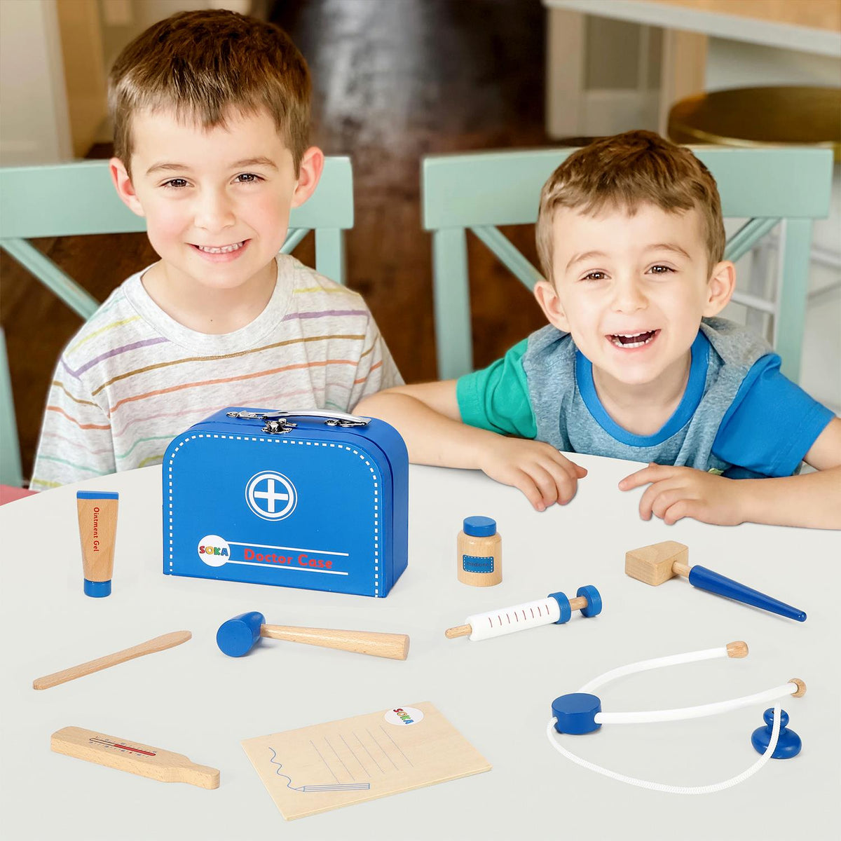 SOKA Doctor Case Role Play Set – Imaginative Pretend Play Toy for Learning and Creativity