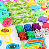 SOKA 120-Piece Party Bag Fillers – 24 Unique Designs for Kids, Birthday Party Favours and Classroom Prizes