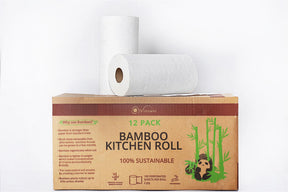 Bamboo kitchen roll 12 pack