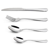 24-piece stainless steel cutlery set