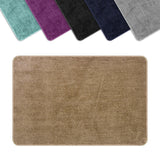Vinsani Ultra Soft Microfibre Bath Mat 60x90 – Fluffy, Dense Pile Bathroom Mat, Beige