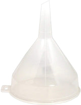 Whitefurze 14cm Clear Plastic Kitchen Funnel with 15mm Tip – Cooking Accessory for Easy Pouring