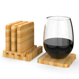 Bamboo coasters
