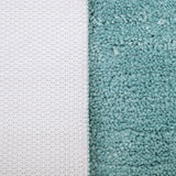 Vinsani Ultra Soft Microfibre Bath Mat 60x90 – Fluffy, Dense Pile Bathroom Mat, Light Blue