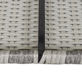 Outsunny rattan chair assembly parts layout