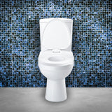 Vinsani 2-in-1 Child & Adult Soft Close Toilet Seat with Quick Release Hinges – Built-In Potty Seat