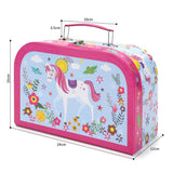 SOKA Unicorn Kitchenware Play Set – Children's Toy Tea Party & Picnic Playset with Colourful Illustrations