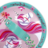 SOKA Unicorn Kitchenware Play Set – Children's Toy Tea Party & Picnic Playset with Colourful Illustrations