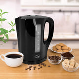 Black cordless jug kettle