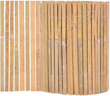 Bamboo Slatted Garden Fence Screen, 1.8m x 4m – Natural Privacy & Windbreak Roll for Gardens & Balconies