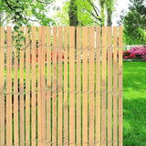Bamboo Slatted Garden Fence Screen, 2m x 4m Roll – Natural Privacy & Wind Screening for Gardens and Patios