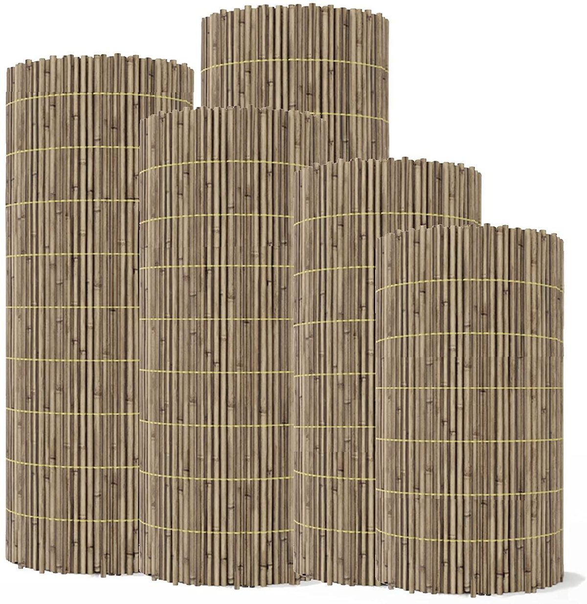 Natural Reed Garden Fence Screening Roll, 1.5m x 3m – Privacy, Shade and Wind Shelter for Garden & Patio