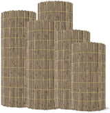 Natural Reed Garden Fence Screening Roll, 8–10mm Thick – Privacy and Wind Shelter, 2m x 3m