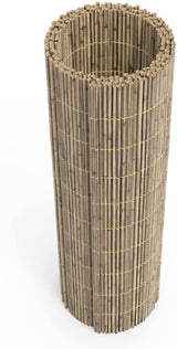 Natural Reed Garden Fence Screening Roll, 8–10mm Thick – Privacy and Wind Shelter, 2m x 3m