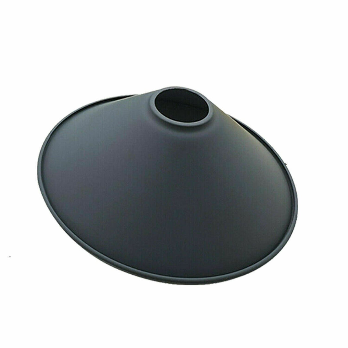 Modern Metal Cone Easy-Fit Ceiling Light Shade, 22 x 10cm – Pendant Lampshade for Kitchen, Dining & Living Room