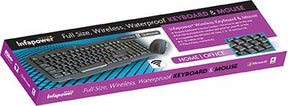 Wireless keyboard and mouse combo