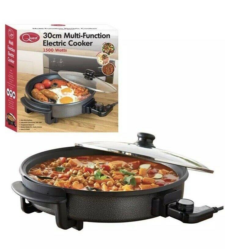 Quest 30cm electric cooker pan
