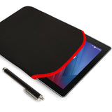 GVC 10 Inch Universal Neoprene Tablet Cover with Stylus Pen – Reversible Protective Sleeve, Black
