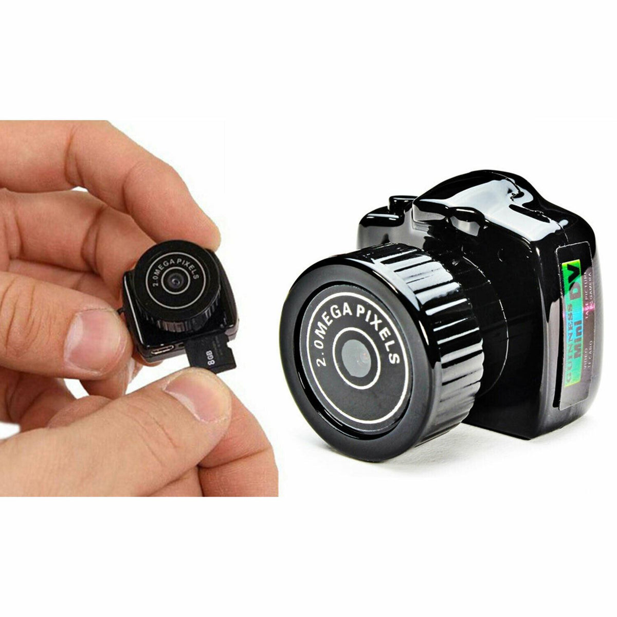 Aquarius Mini Portable HD Digital Camera Y2000 – Pocket Video Recorder with Built-In Microphone