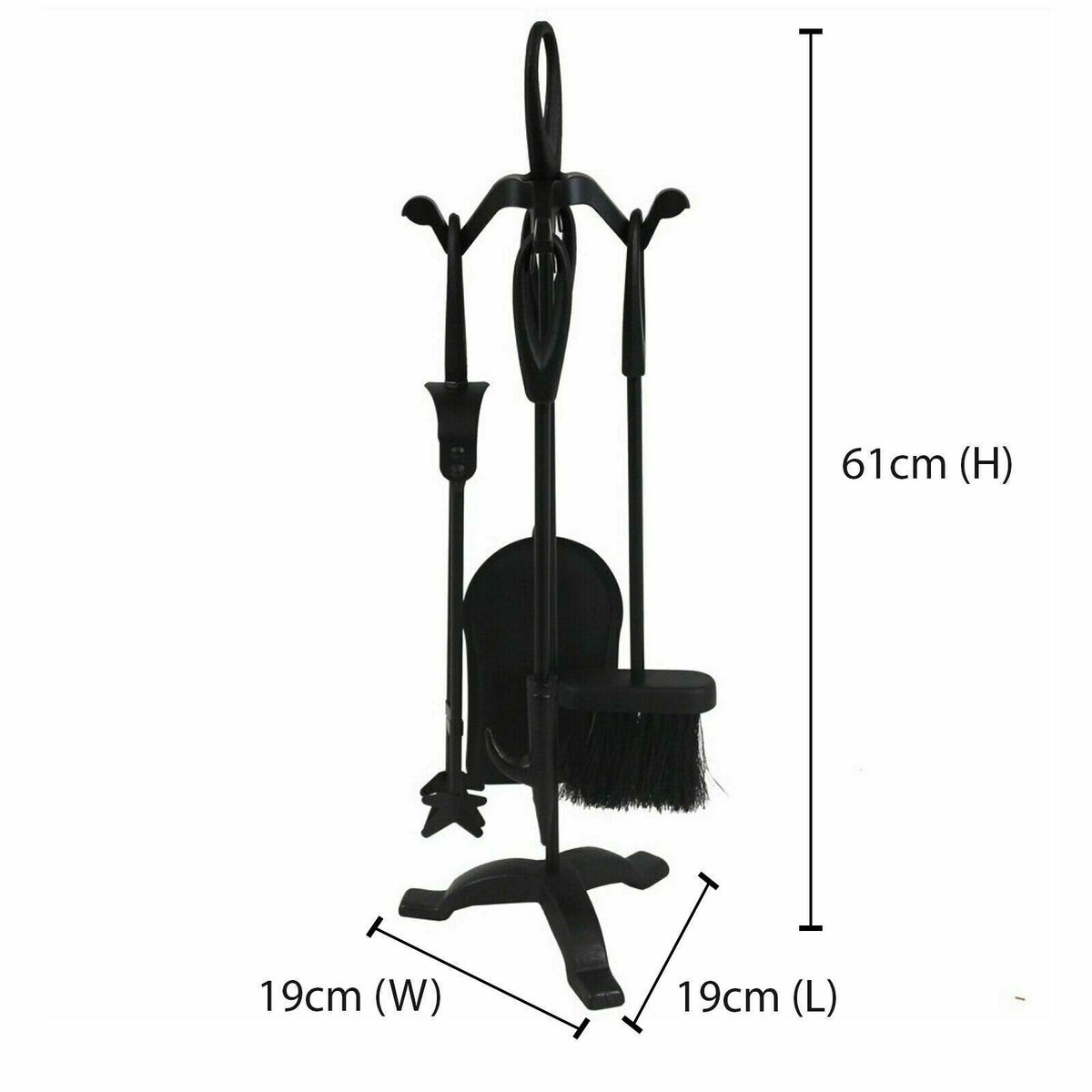 Warwick 5-piece fireplace tool set