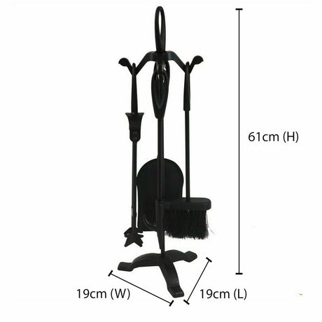 Warwick 5-piece fireplace tool set