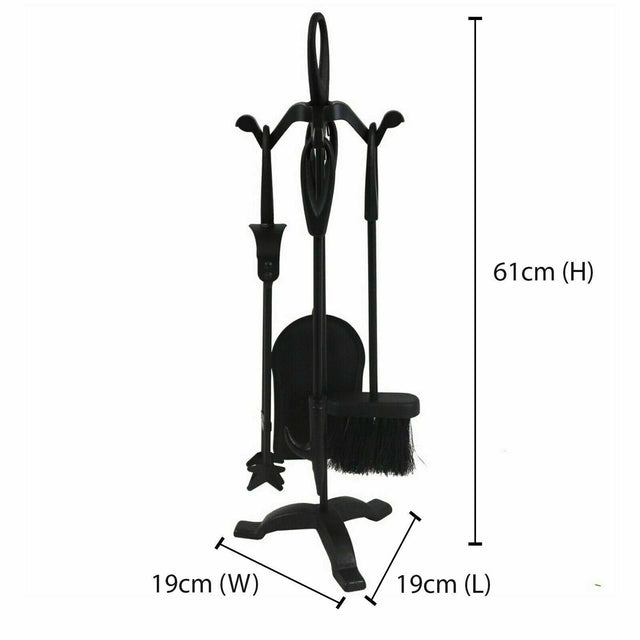 Warwick 5-piece fireplace tool set