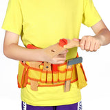 SOKA My Tool Belt Wooden Role Play Set with Hammer, Spanner & Saw – Adjustable Children's Toy Tools